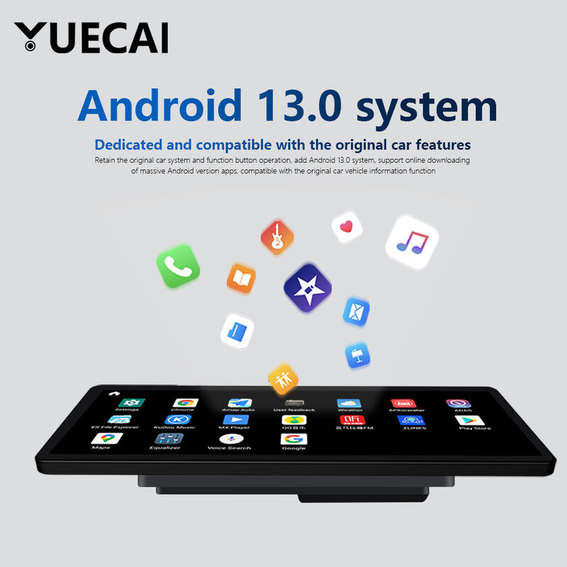 Original Automotive System Cars Head Unit 12.3 Inch Android 13 For Audi A4L