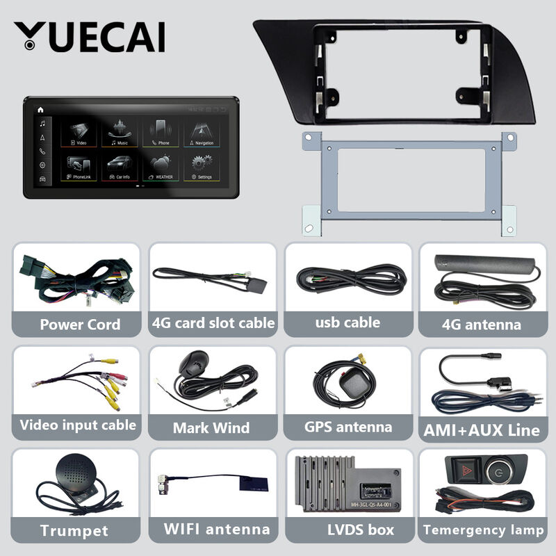Original Automotive System Cars Head Unit 12.3 Inch Android 13 For Audi A4L