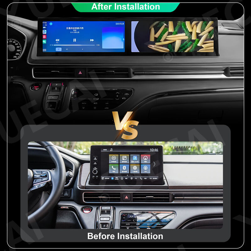 12.3'' Honda 22-24 Odyssey Modified Car Navigation Co-pilot Entertainment Display Dual Screen