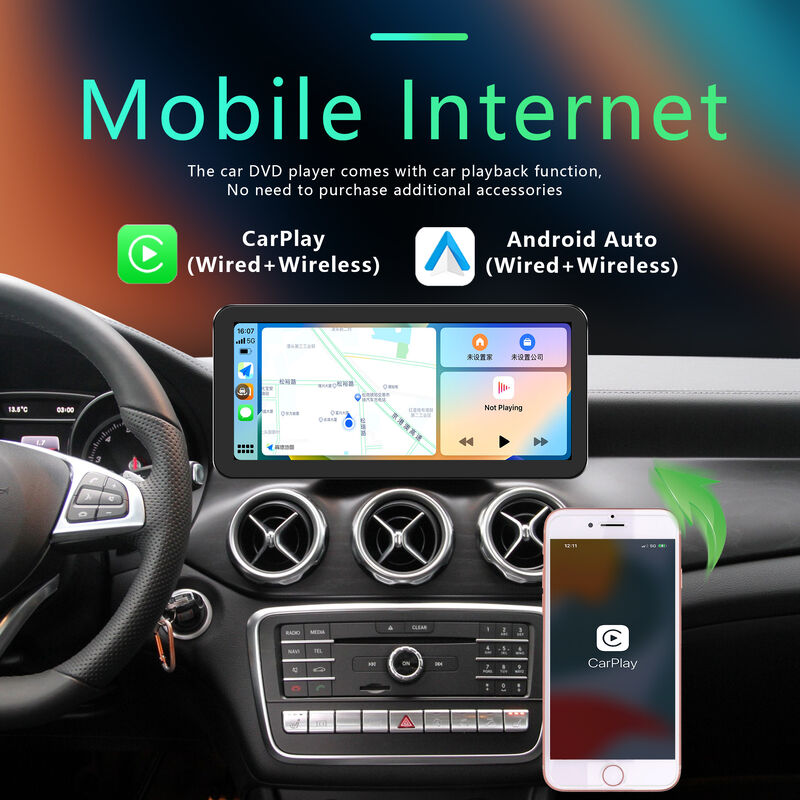 12.3'' Qualcomm Snapdragon 680 Android 13 Auto Radio For Mercedes Benz NTG 4.0/ 4.5/ 5.0 /6.0 With Dynamic 3DUI Carplay