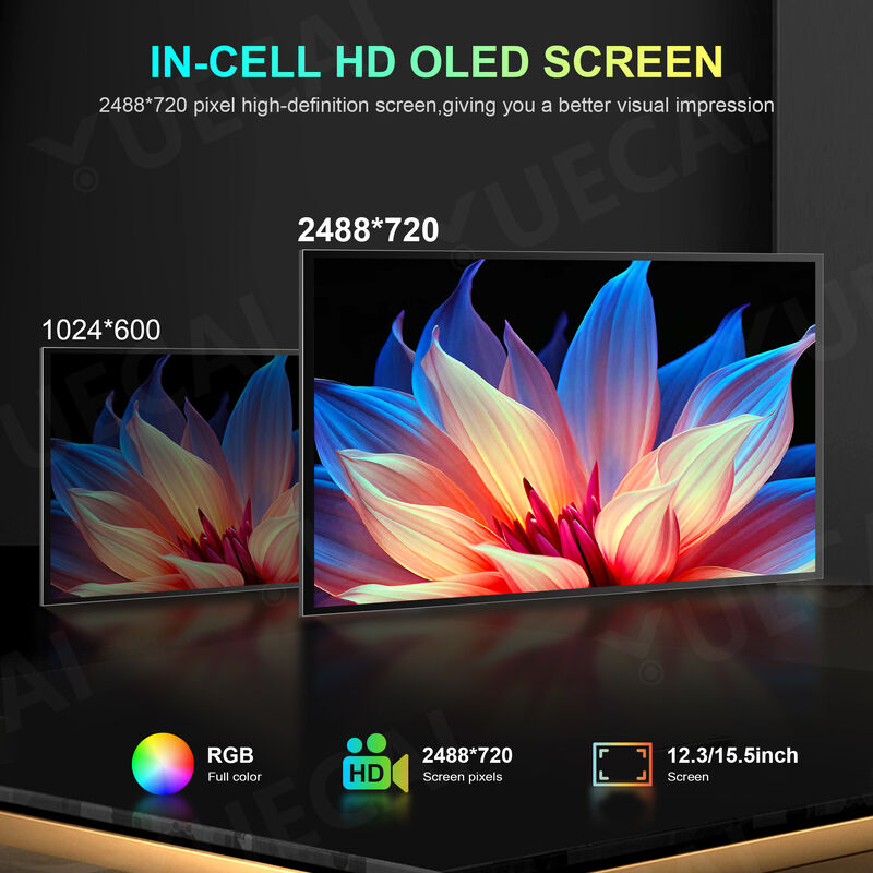 Dual 12.3/15.5 Inch Screen Range Rover Executive Sport Car Radio Portable Multimedia Player CarPlay GPS Navi Head Unit