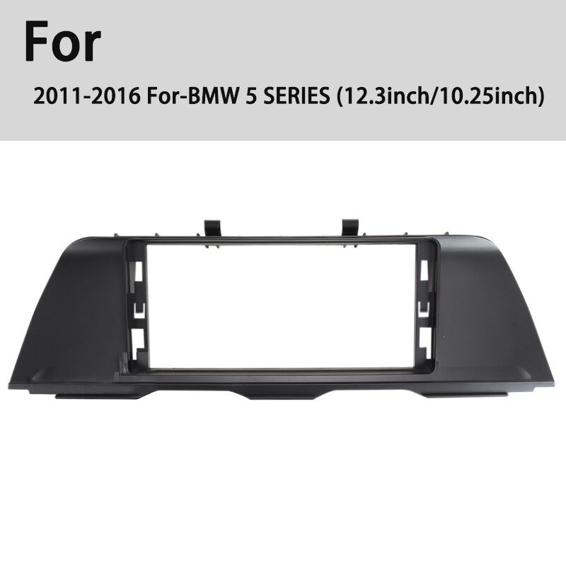 New Model Android Auto Facial Plastic Frame for 2009-2015 BMW 5 SERIES Android Car Radio with  Stereo Cable Accessories