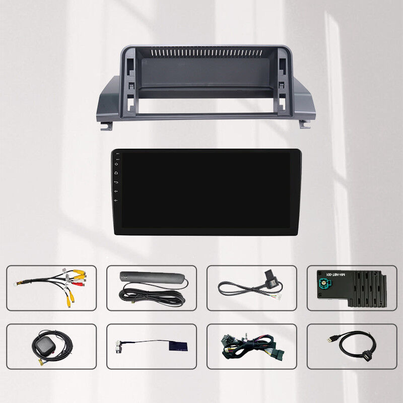New Model Android Car Radio Frame with Stereo Cable Accessories for 2012-2015 BMW Z4