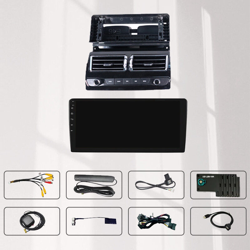 BMW Car Android Fascia with Canbus Auto Parts Accessories for 12.3 Inch Screen Frame and Car Fitment E46 CCC