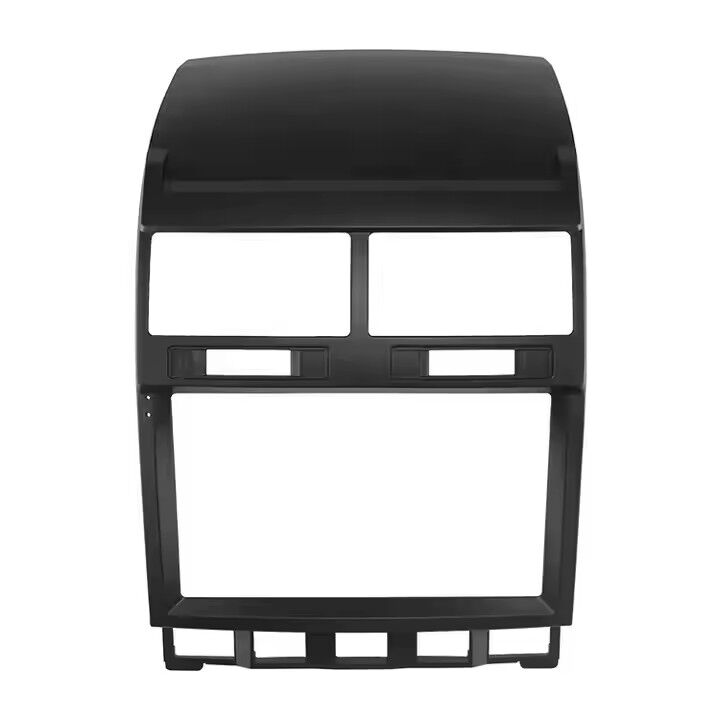 Car DVD Player Radio Frame Kits Dashboard Panel for VW Touareg 2003-2010 With RCA Cable Wiring Harness Accessories