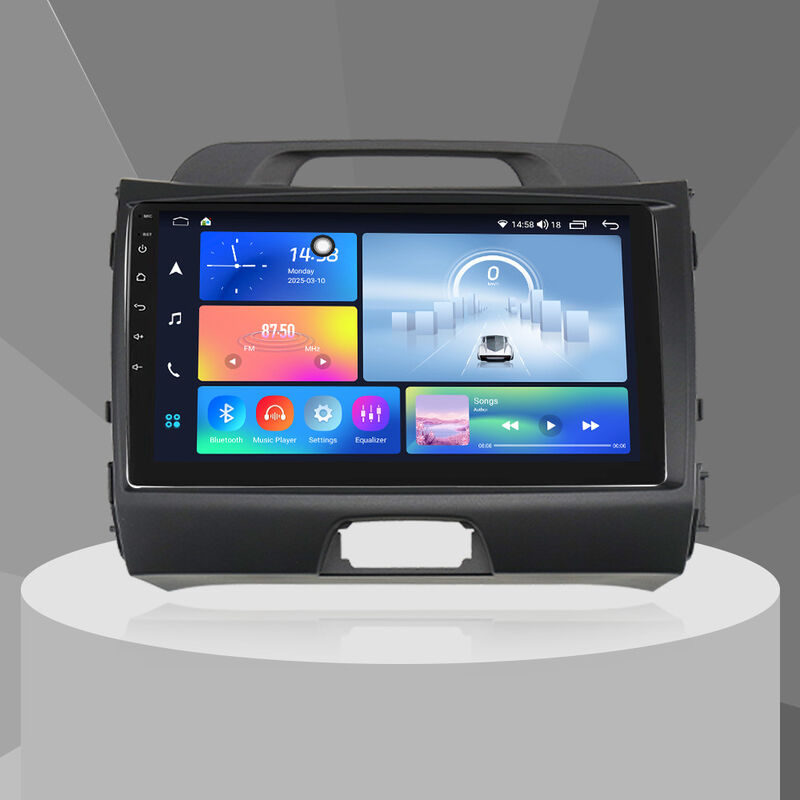 9inch IPS/QLED/2K Touch Screen Car DVD Player GPS Navigation System for KIA SPORTAGE 2010-2016