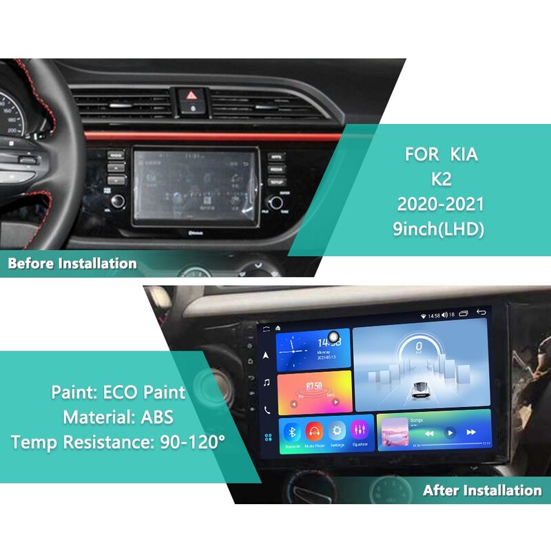 Kia K2 2020-2021 Car Radio Screen DVD Player GPS Navigation Cars Head Unit