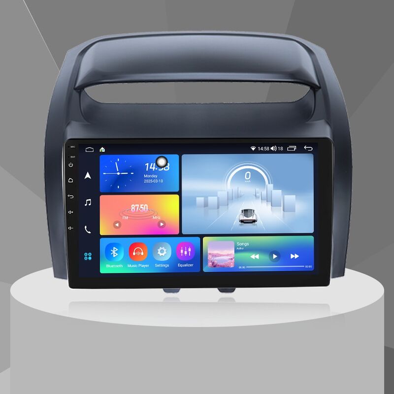 Custom Car Android Head Unit Black Car Navigation Head Unit For Kia SORENTO 2013-2014