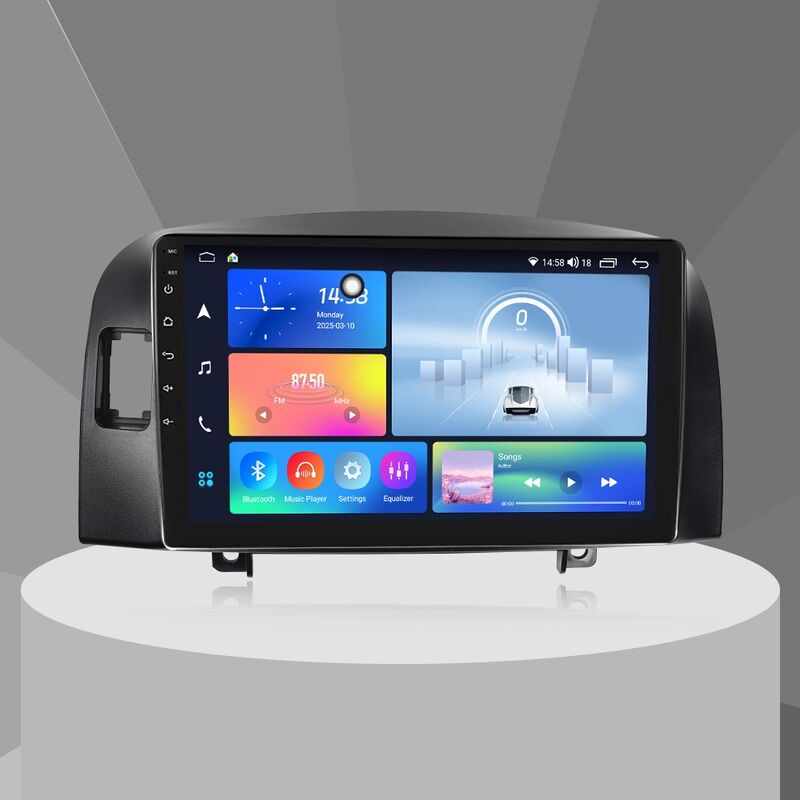 Multi Language Bluetooth Car Head Unit Low Power Auto Android Head Unit For HYUNDAI NF SONATA 2004-2008