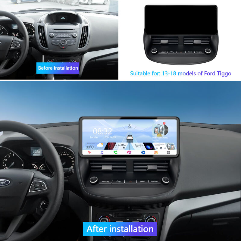 Ford Tiggo Car DVD Player 4GB / 6GB / 8GB Touch Screen Car Player Ultra Thin Narrowedge