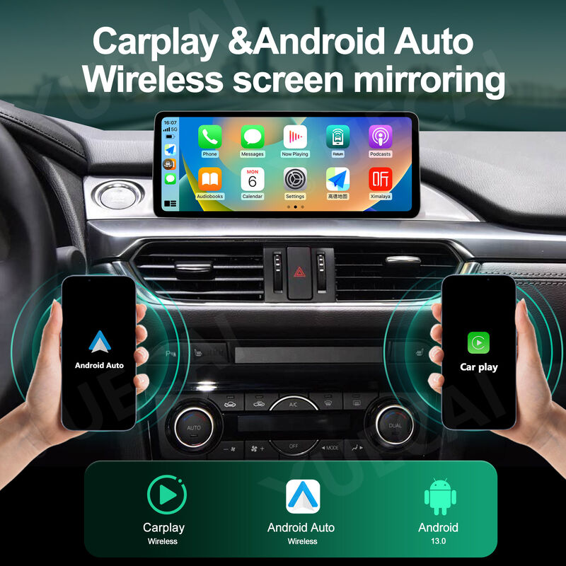 Black Mazda6 2016-2018 Cars Head Unit Support WIFI Bluetooth 5.0 Cars Head Unit