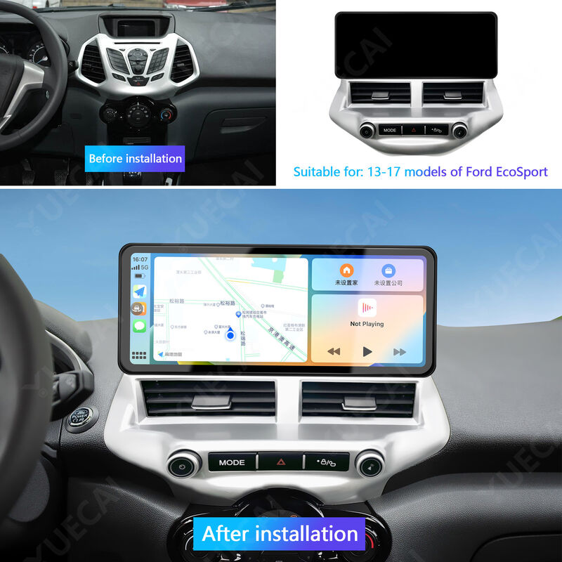 12.3Inch Wireless Android Auto Carplay Head Unit for Ford EcoSport 2013-2017