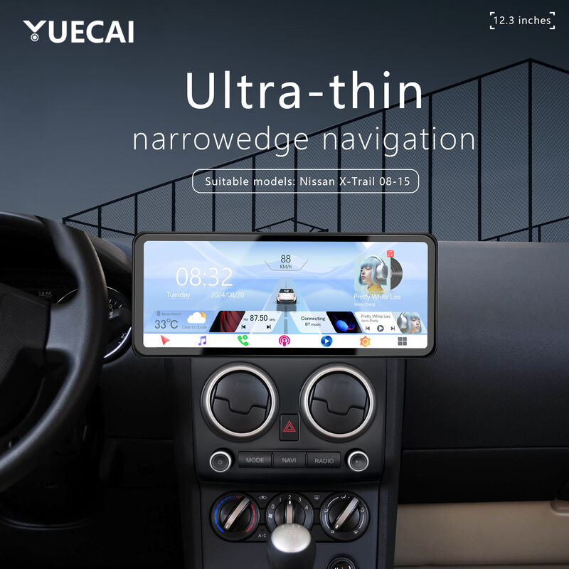 12.3 Inch Android Car Head Unit for Nissan X-Trail 2008-2015