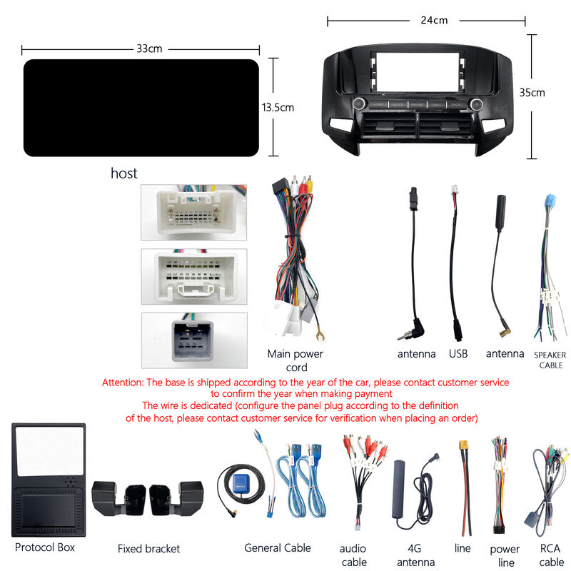 Touch Screen Android Car Head Unit Quad Core Universal Car DVD Player 12.3 Inch For Mitsubishi Pajero V97