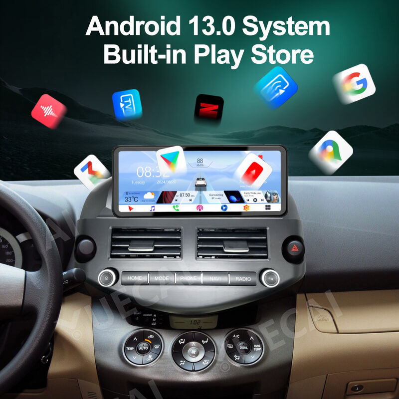 1920*1080 Android 13 Car Head Unit Bluetooth GPS Head Unit With BT 5.0 DSP GPS