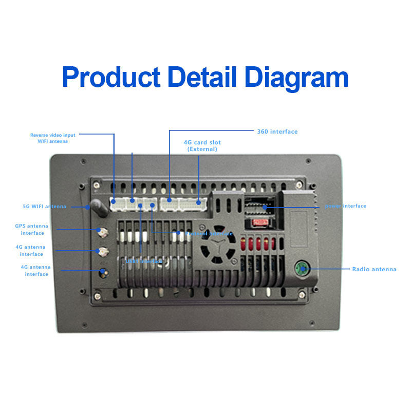 CE / FCC / ROHS Certified Car Android Head Unit 9 Inch Dashboard Head Unit With 4 X 50w Audio Output