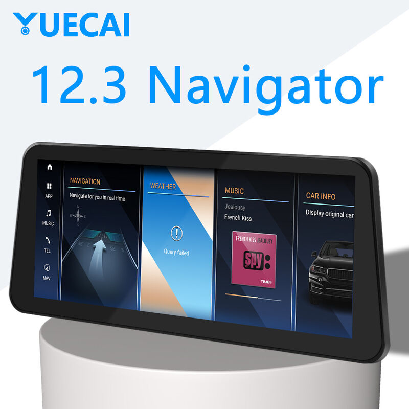 1920*720 Large Screen Car Head Unit 4GB / 8GB RAM Android BMW Head Unit