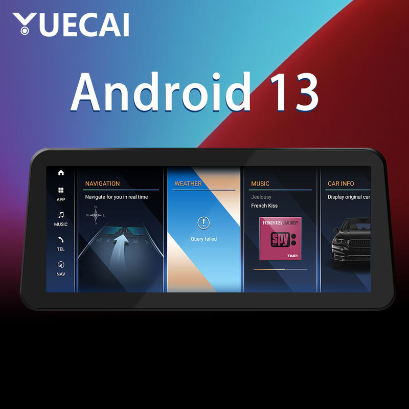 1920*720 Large Screen Car Head Unit 4GB / 8GB RAM Android BMW Head Unit