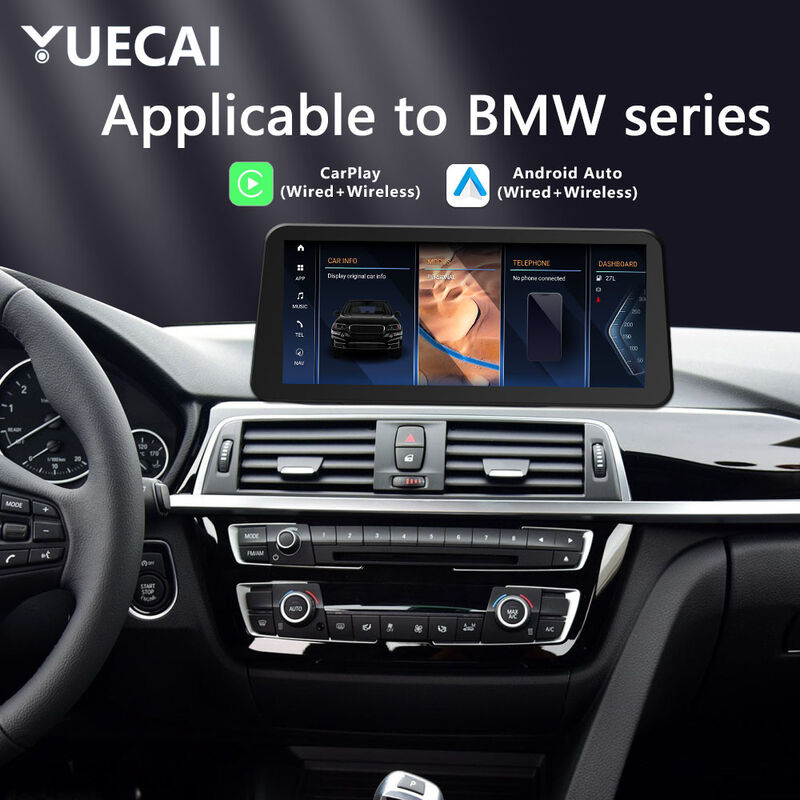 1920*720 Large Screen Car Head Unit 4GB / 8GB RAM Android BMW Head Unit