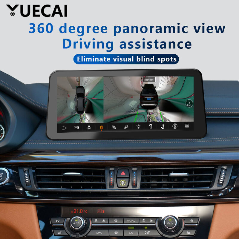 Octa Core BMW Android Head Unit Wireless Android 13 Car Player 1920*720