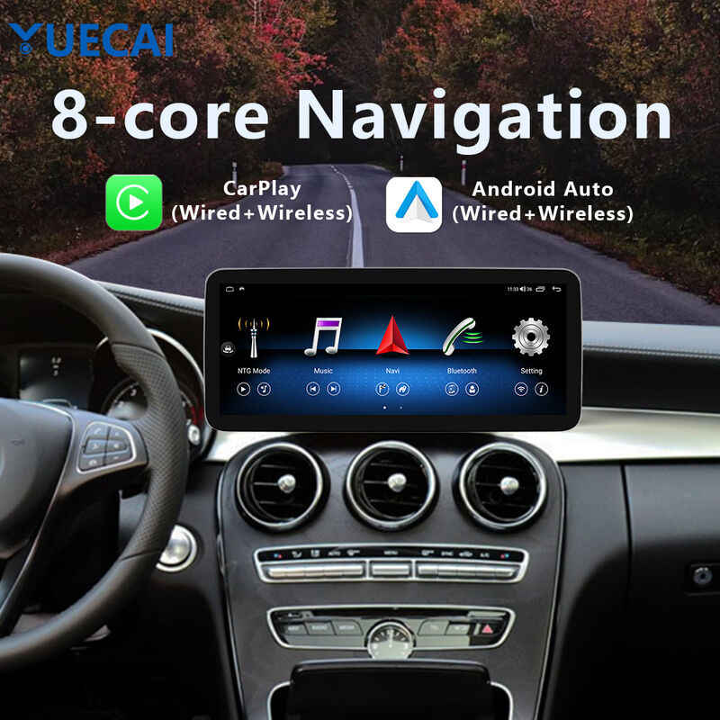 1920*720 Mercedes Android Head Unit MTK8667 Platform Car Player Radio 12.3 Inch