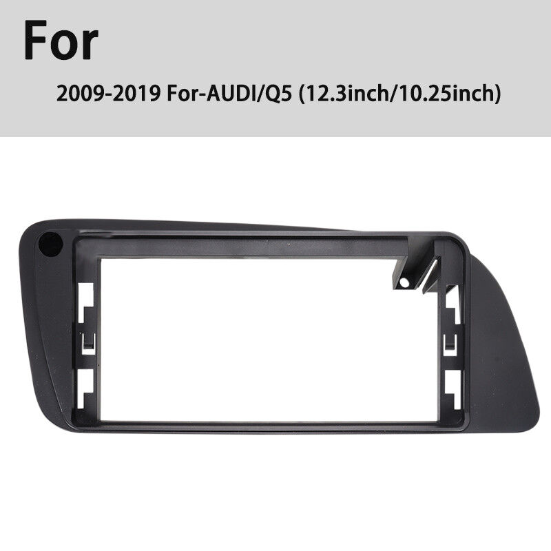 Android Car Stereo Fascia Kit Universal Car Navigation Frame 12.3 Inch For Audi Q3 / Q5 / Q7