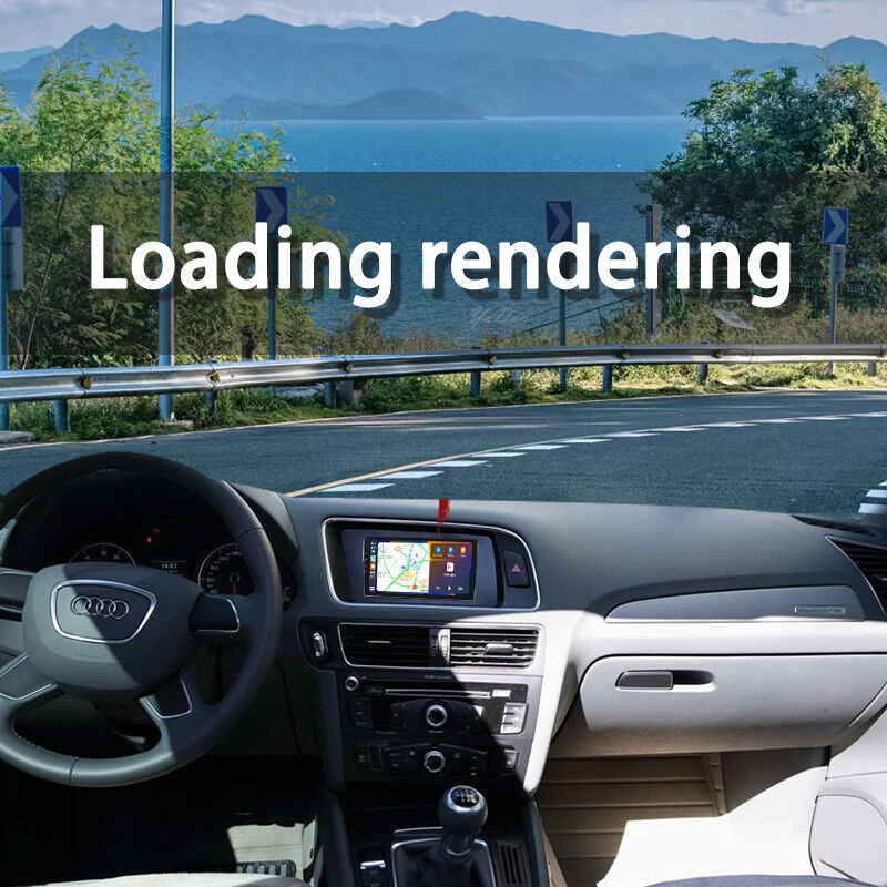 Android Car Stereo Fascia Kit Universal Car Navigation Frame 12.3 Inch For Audi Q3 / Q5 / Q7