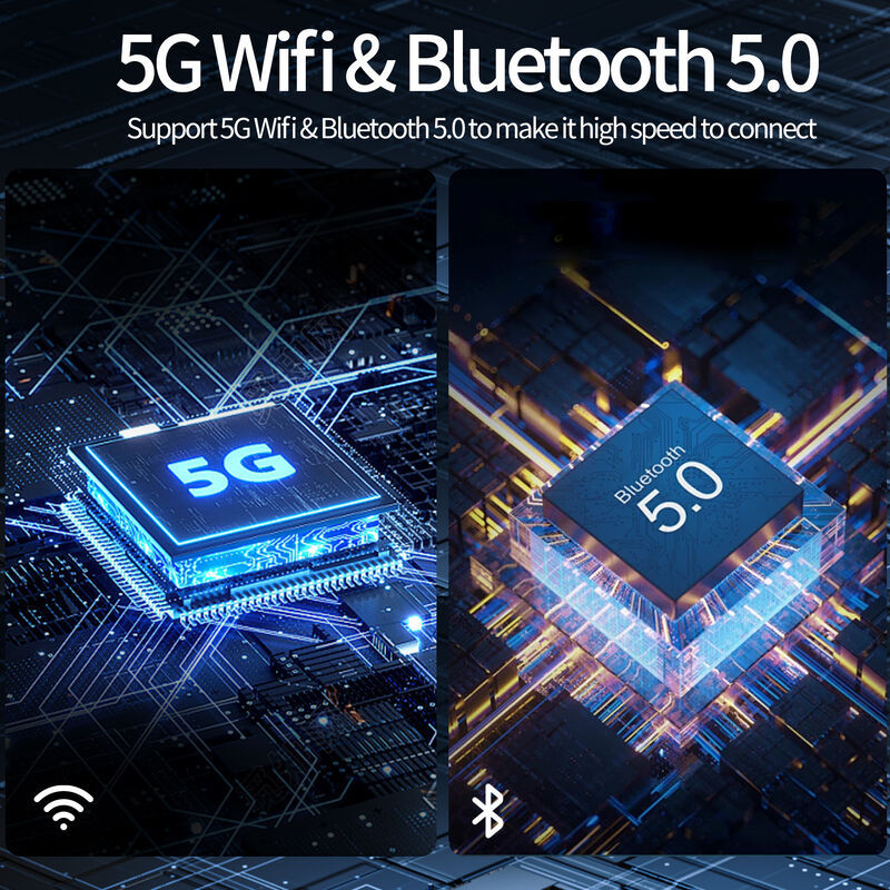 7 Colors Carplay Android Box 5G WIFI BT 5.0 2 In 1 Wireless Car Adapter