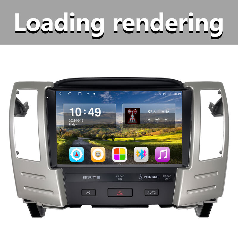 Hi Res Lexus Android Head Unit Wireless Android Auto Head Unit For 2004-2008 Lexus RX330