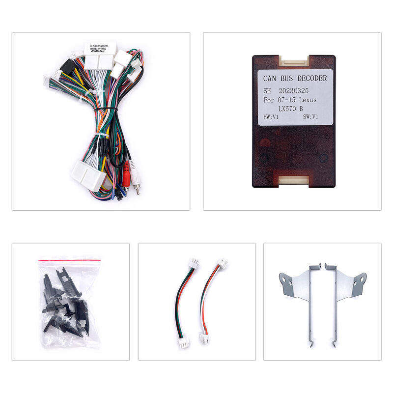 9 Inch Android Auto Unit Middle Configuration Hi Res Audio Car Stereo For 2009 - 2011 Lexus LX570