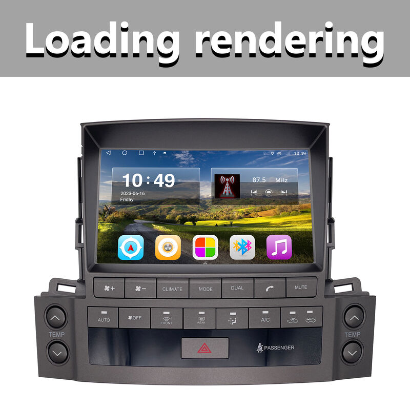 2012 - 2015 Lexus Android Head Unit LX570 Car Stereo Head Unit With Plastic Frame