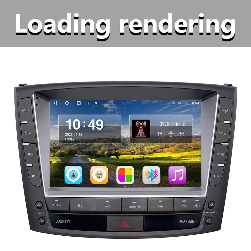 2006 - 2012 Lexus IS250 Android Head Unit High And Low Configuration Car Multimedia Head Unit