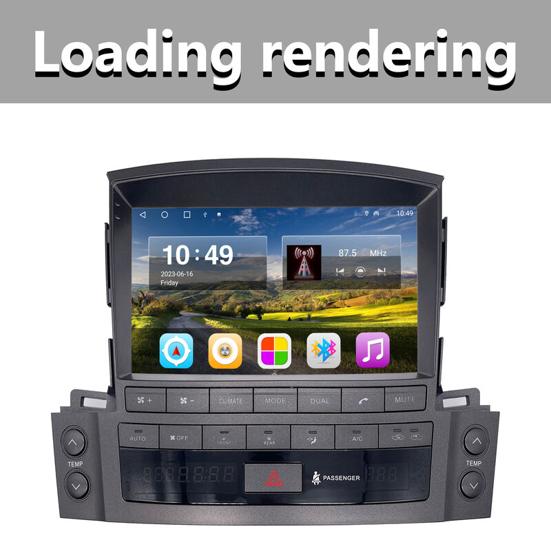 Touchscreen Lexus Android Head Unit 9 Inch Android Auto Radio Unit For 2009-2011 Lexus LX570 C