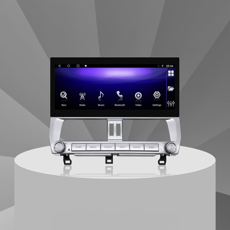 Octa Core Toyota Android Head Unit 12.3 Inch Toyota Prado Head Unit 2000*1200 TS10 Platform