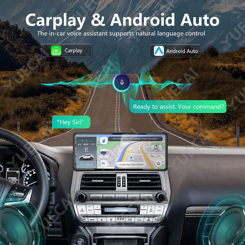 1920*720 Toyota Android Head Unit 4GB / 6GB / 8GB Wireless Carplay Head Unit Panoramic Image Function