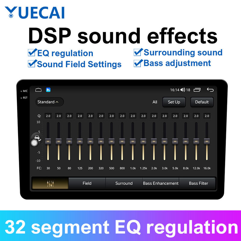 Android 10 Large Screen Car DVD Player 9 Inch / 10 Inch Car GPS Navigation System