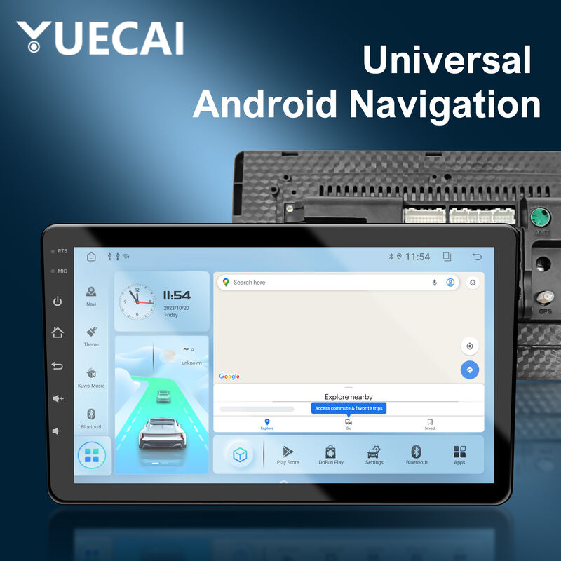 Touchscreen Car DVD GPS 9 Inch / 10 Inch Stereo Car Radio With 4G WIFI 8 Cores CPU