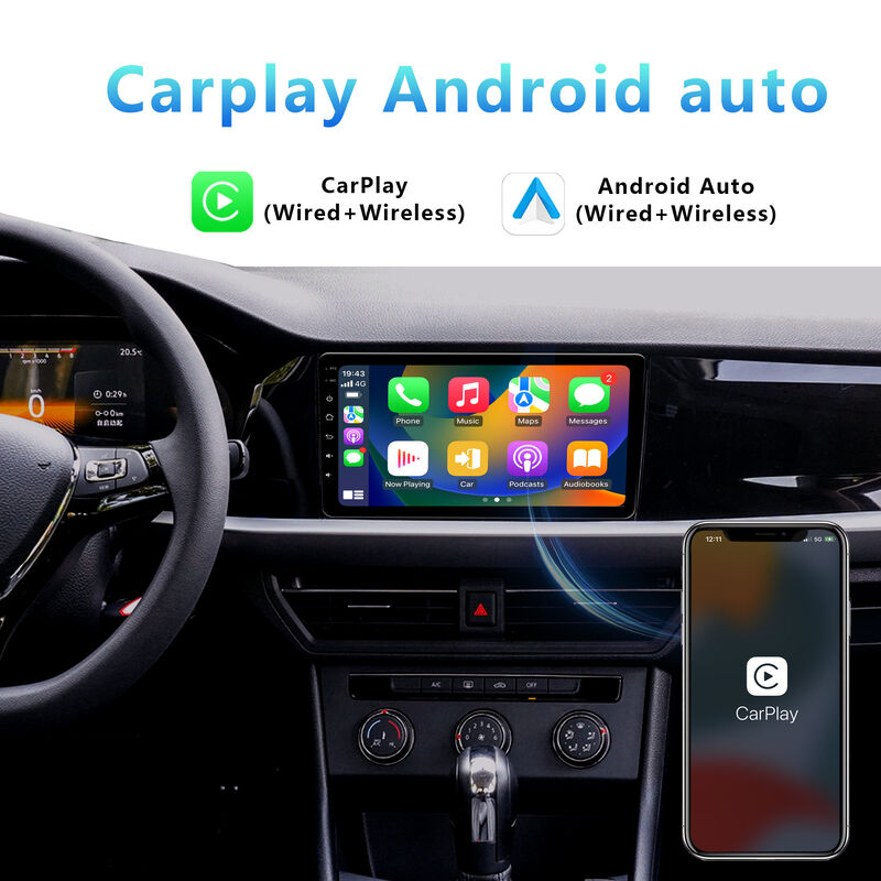 Touchscreen Car DVD GPS 9 Inch / 10 Inch Stereo Car Radio With 4G WIFI 8 Cores CPU