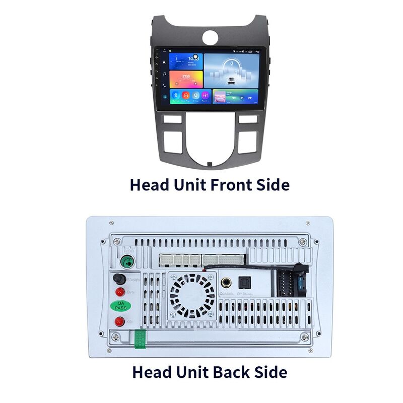 Touch Screen Car Multimedia Player IPS / QLED / 2K WiFi Car DVD Player For KIA FORTE 2009 - 2012