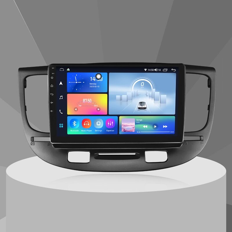 1280*720 KIA Rio DVD Player 4G Touch Screen DVD Player 9 Inch / 10 Inch