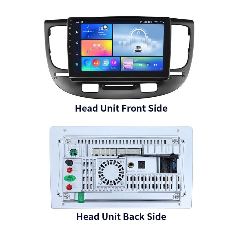 1280*720 KIA Rio DVD Player 4G Touch Screen DVD Player 9 Inch / 10 Inch