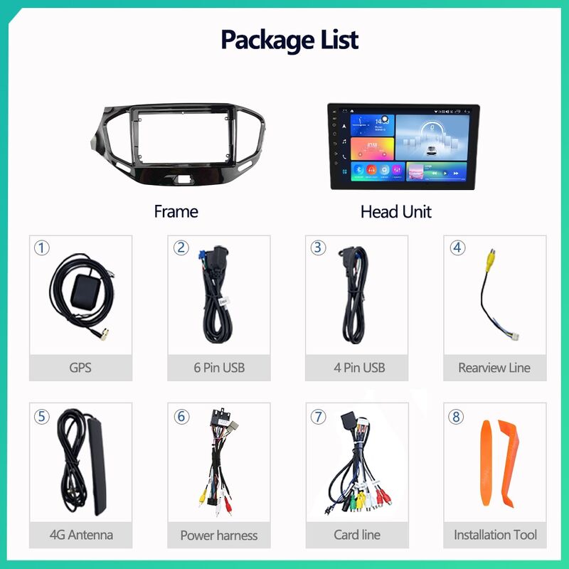 2015 - 2018 Car Multi Media Player 2K Car DVD Player For Lada Vesta